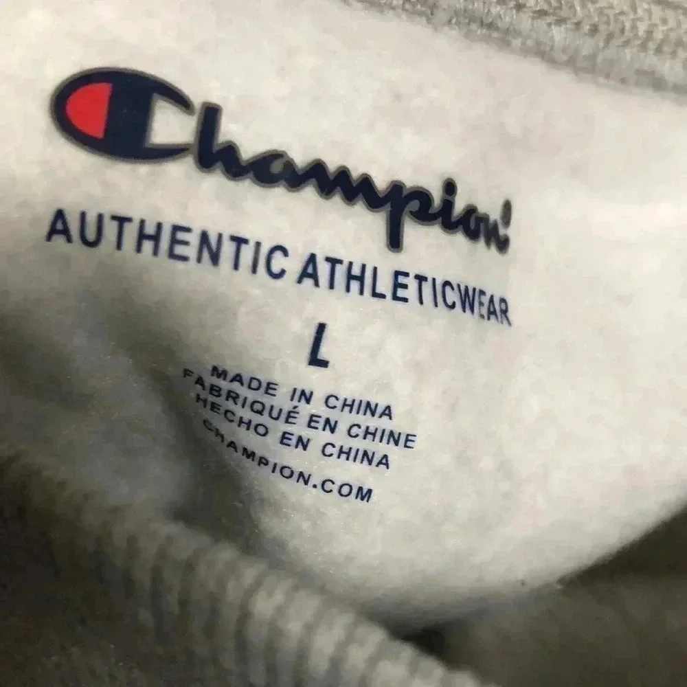 Champion Fleece Lined Joggers/sweatpants,hip pockets,drawcord elastic waist,logo